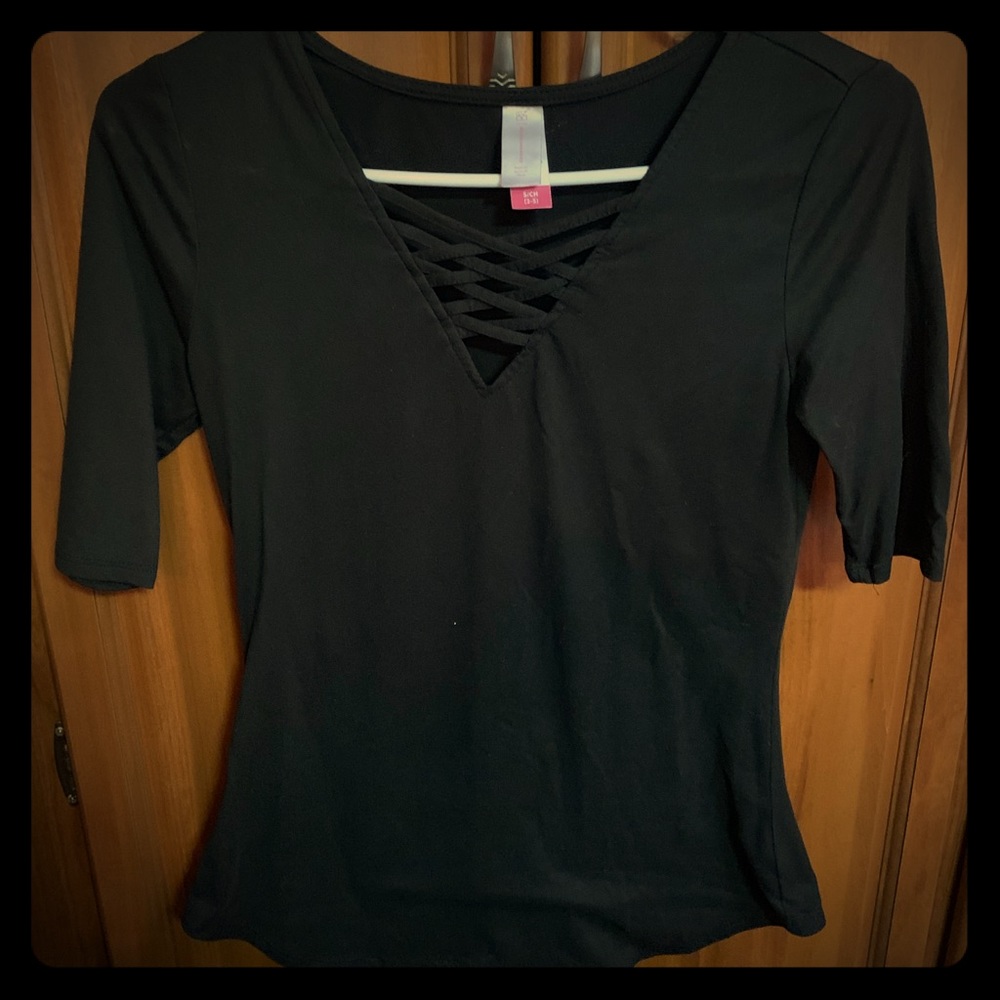 Black dress shirt